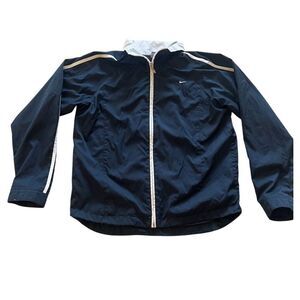 Women's Nike zip up navy jacket‎ size 10/12